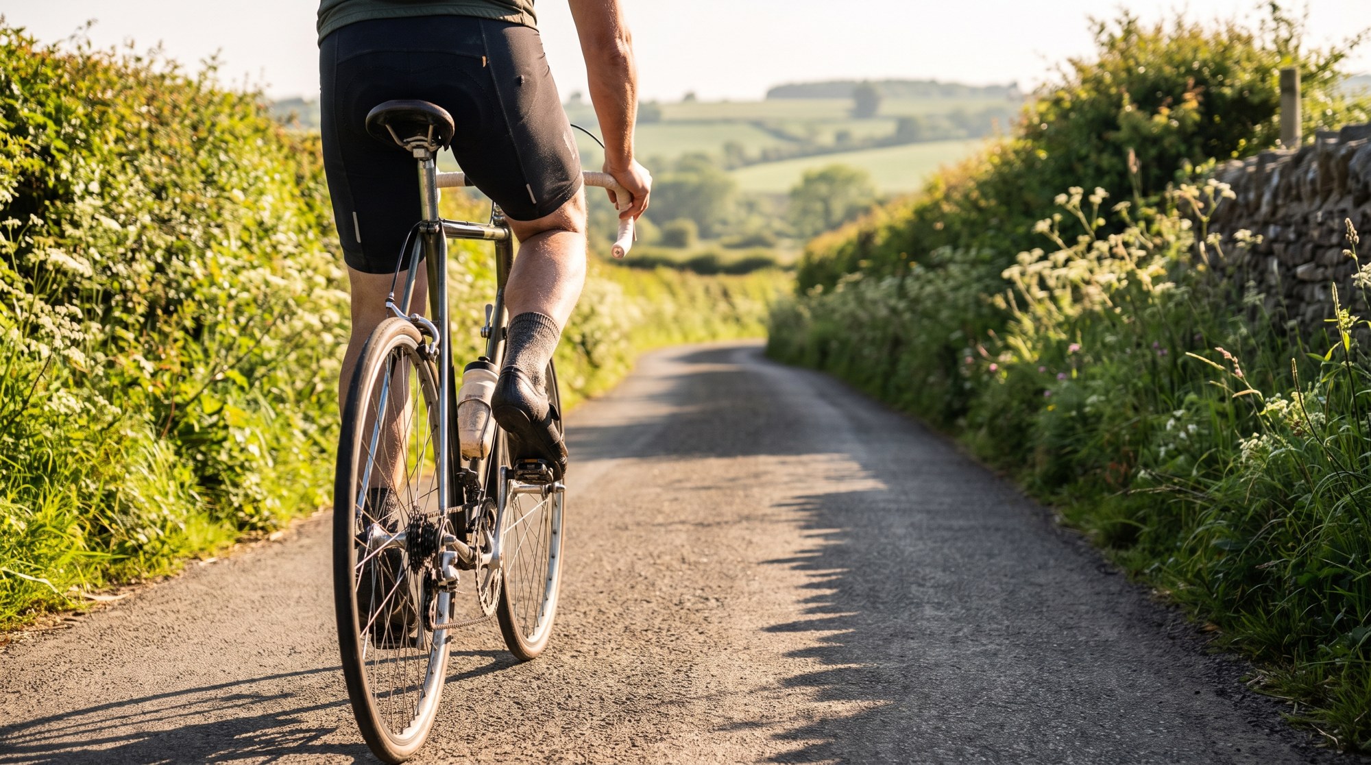 Cycling outdoors