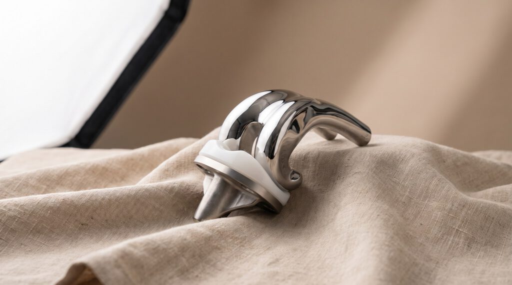 A knee replacement implant