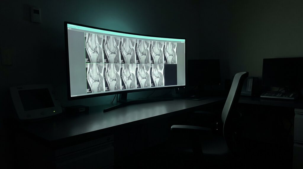 MRI scan images